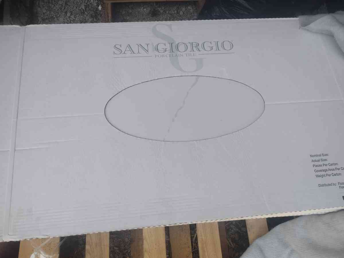 Beautiful San Giorgio Porcelain Tile - San Antonio, Texas - FleaMarketBay