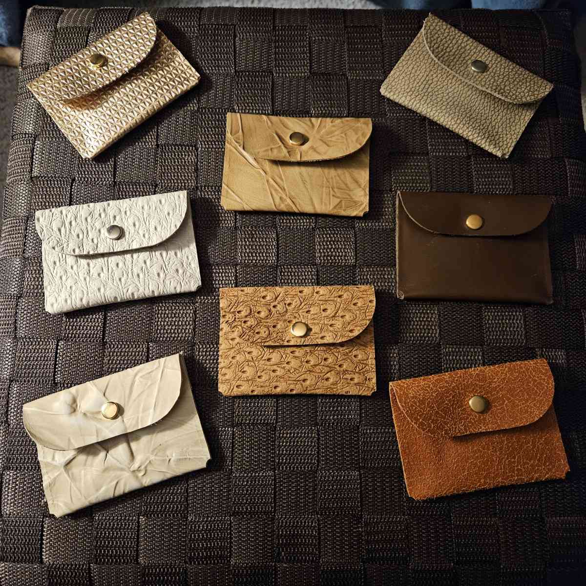 leather change purse  hand made - Buffalo, New York