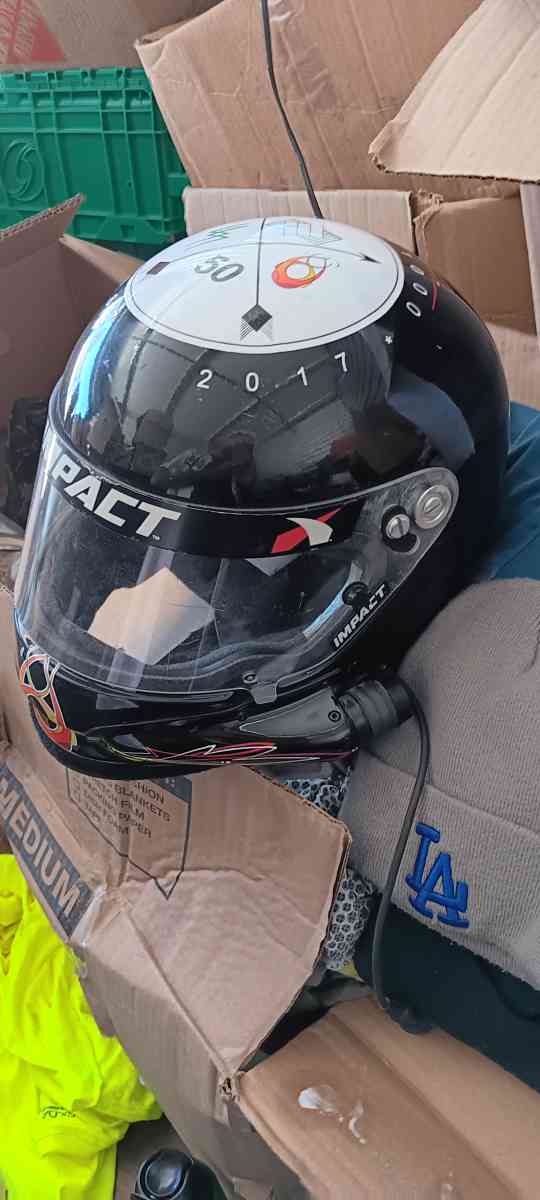 Impact Drag Racing Helmet - Lake Elsinore, California - FleaMarketBay