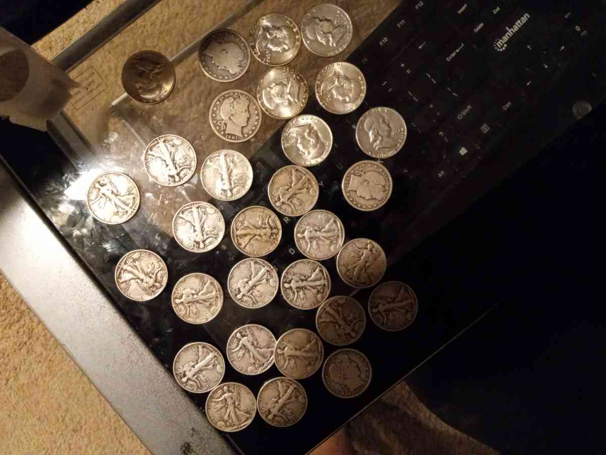 1890s 1900s 1930s half dollars - North Haven, Connecticut - FleaMarketBay