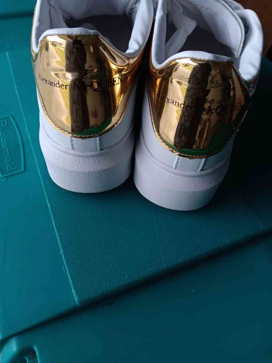 Alexander McQueen white fashion sheakers - Deltona, Florida - FleaMarketBay