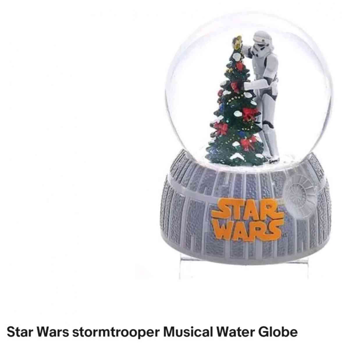 Star Wars stormtrooper Musical Water Globe - Corning, California
