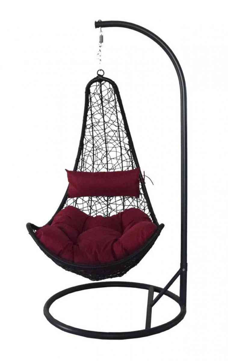 Egg chair for patio sectional with blue cushions  we have de - Houston, Texas - FleaMarketBay