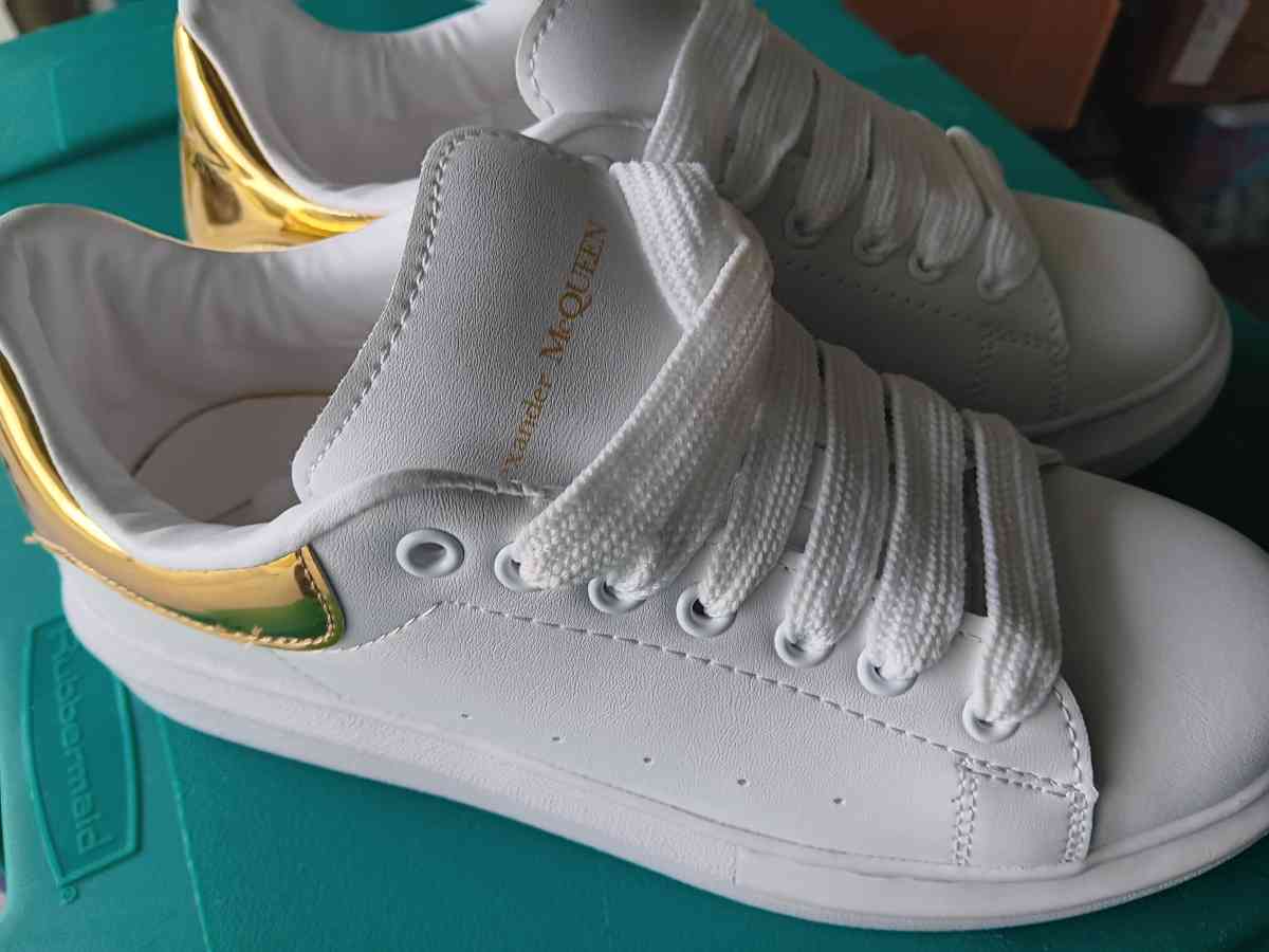Alexander McQueen white fashion sheakers - Deltona, Florida - FleaMarketBay