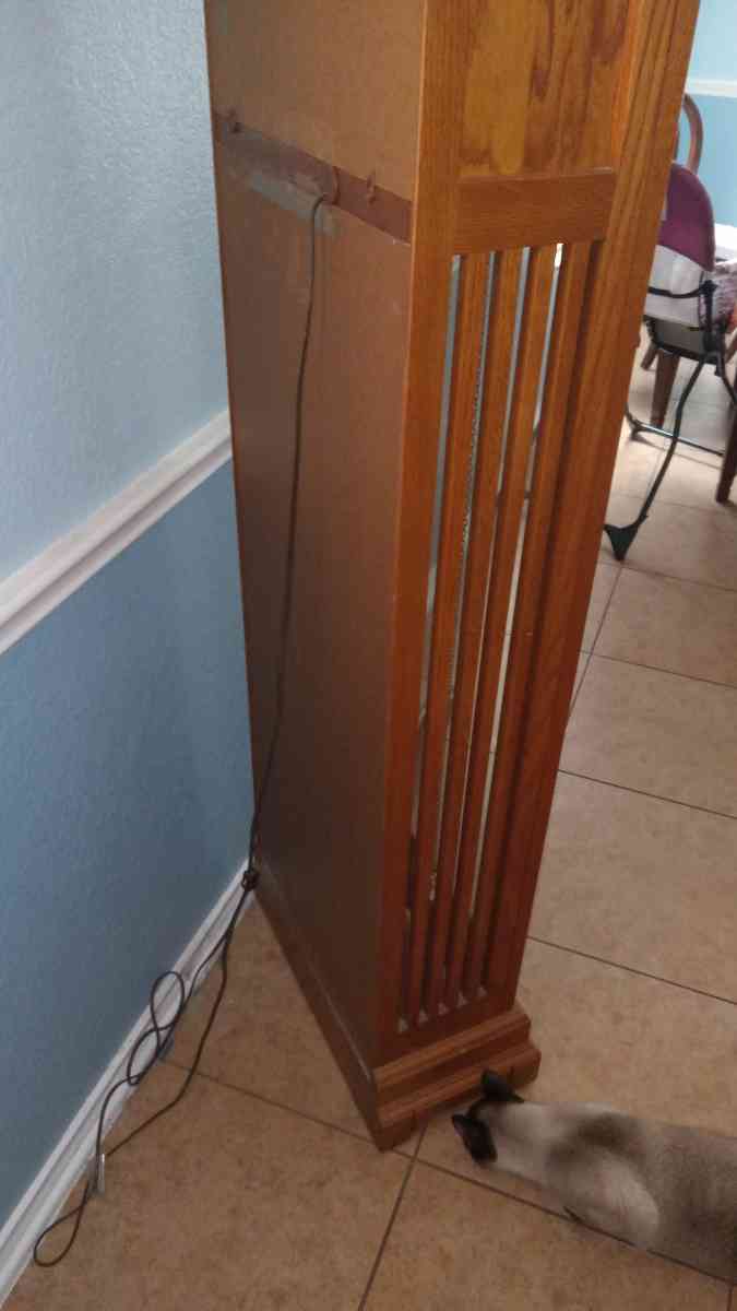 Ridgeway Grandfather Clock Oak Wood Furniture Collectible - San Antonio, Texas - FleaMarketBay