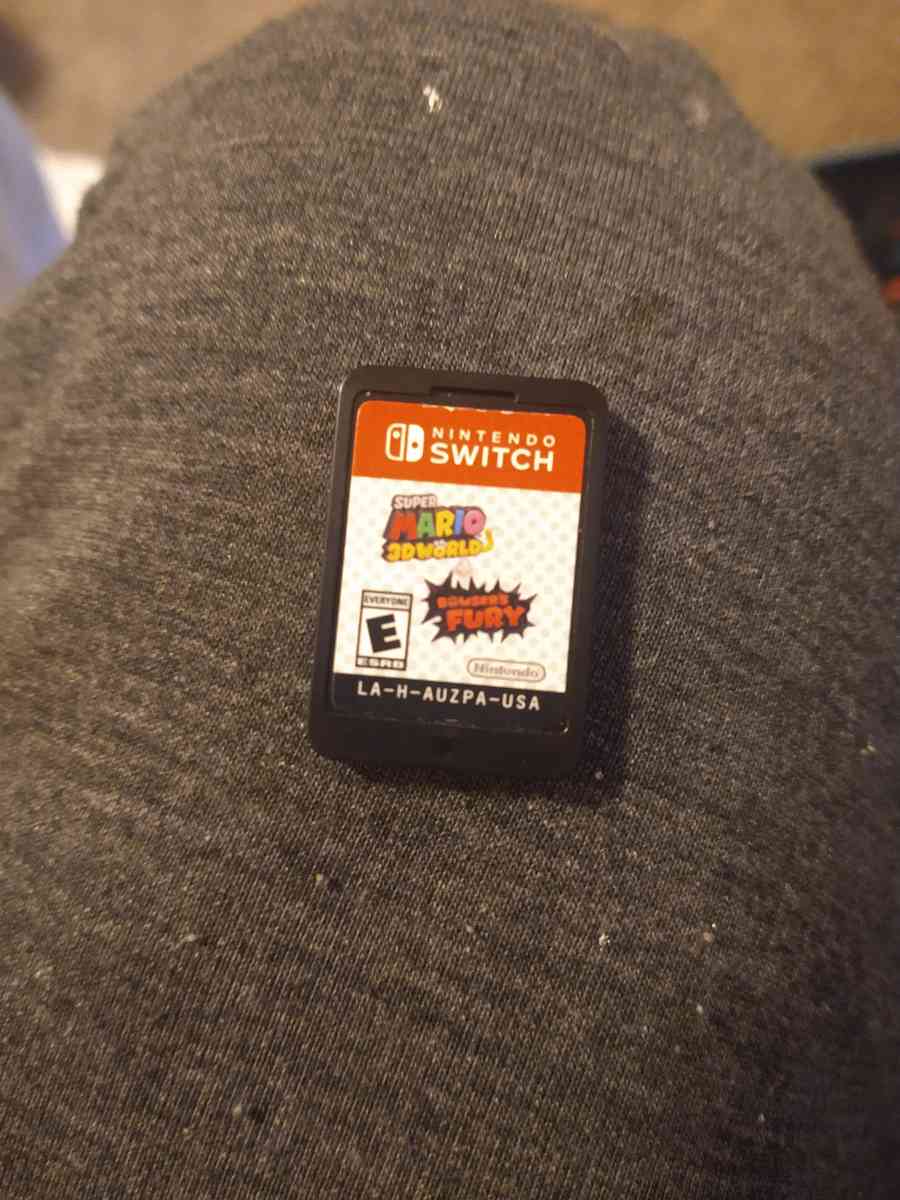 Super Mario 3d world Bowsers fury for Switch