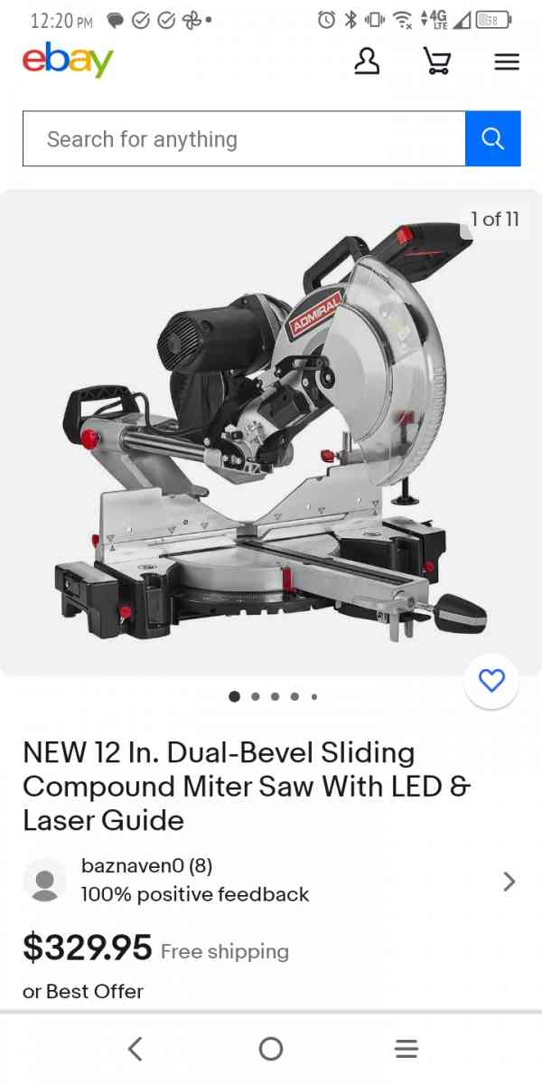 miter saw - Carrollton, Texas - FleaMarketBay