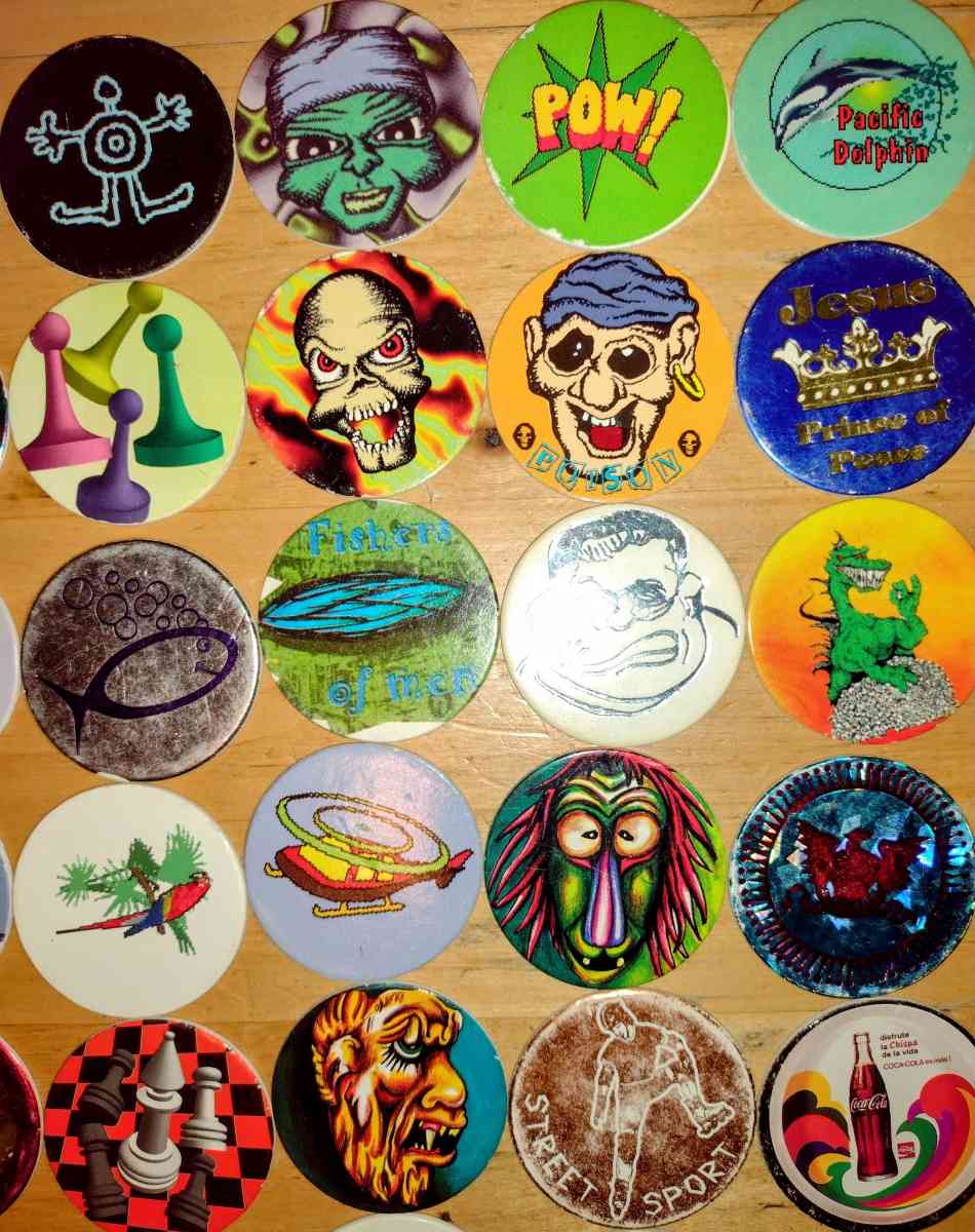 108 vintage pogs - Magna, Utah - FleaMarketBay