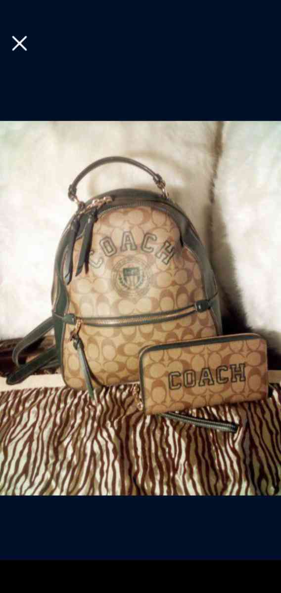 Coach Backpack and wallet - Fresno, California