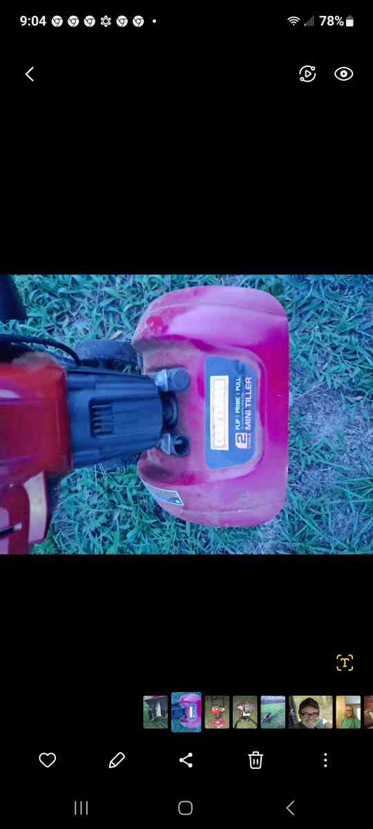 craftman 2 cycle mini tiller - Hartsville, South Carolina - FleaMarketBay