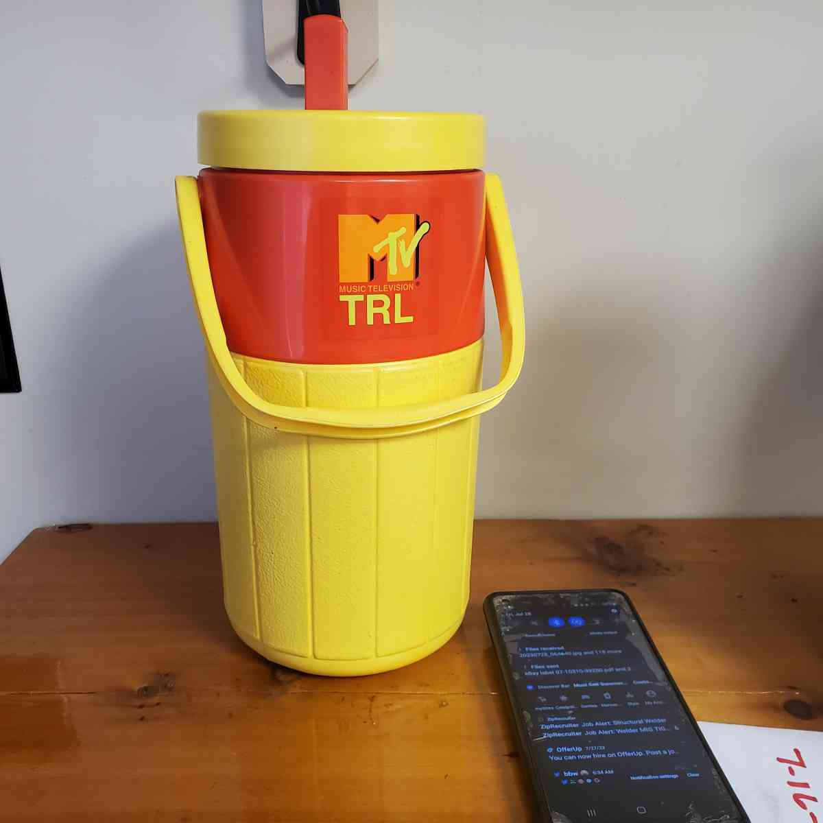 Vintage 1994 MTV TRL Slim Jim Cooler New - Eden, North Carolina - FleaMarketBay