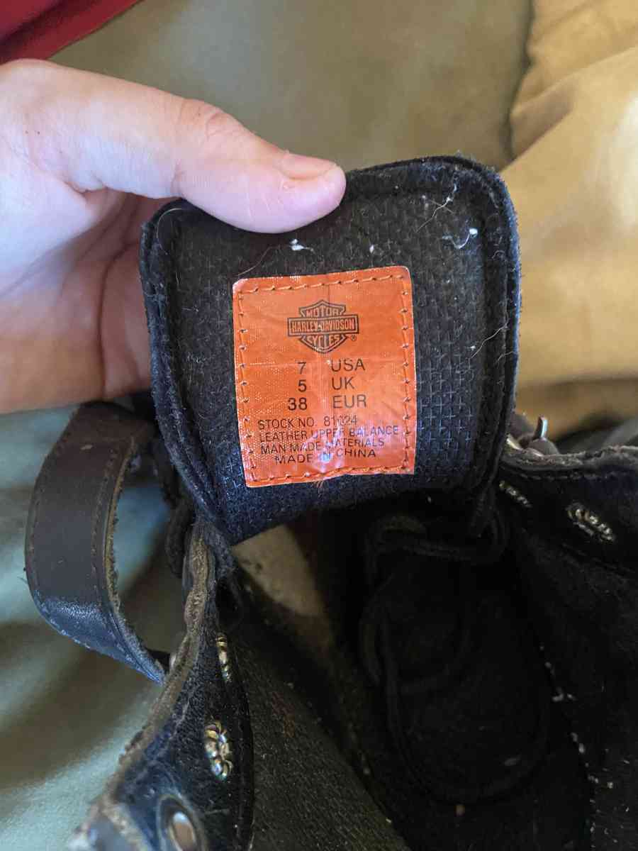 Harley boots - Middletown, California - FleaMarketBay