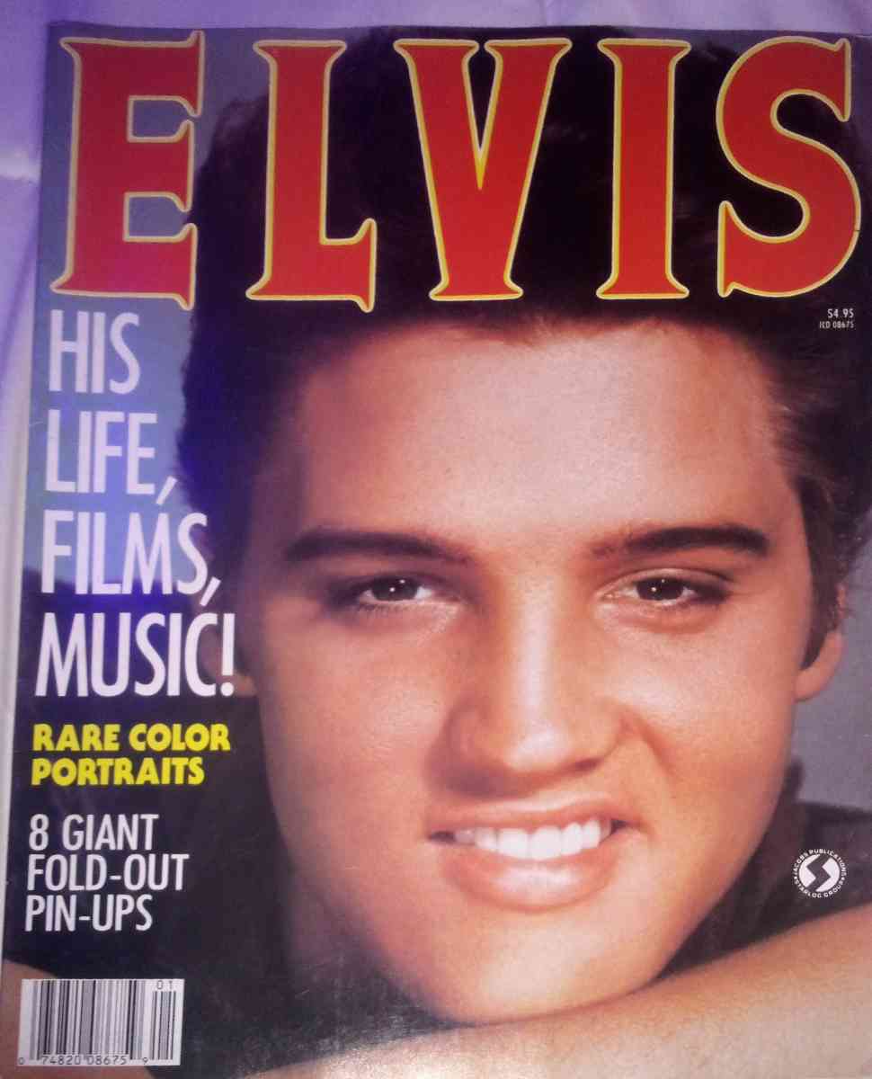 1987 ELVIS PRESLEY MAGAZINE HIS LIFE FILMS AND MUSIC - Wichita, Kansas - FleaMarketBay