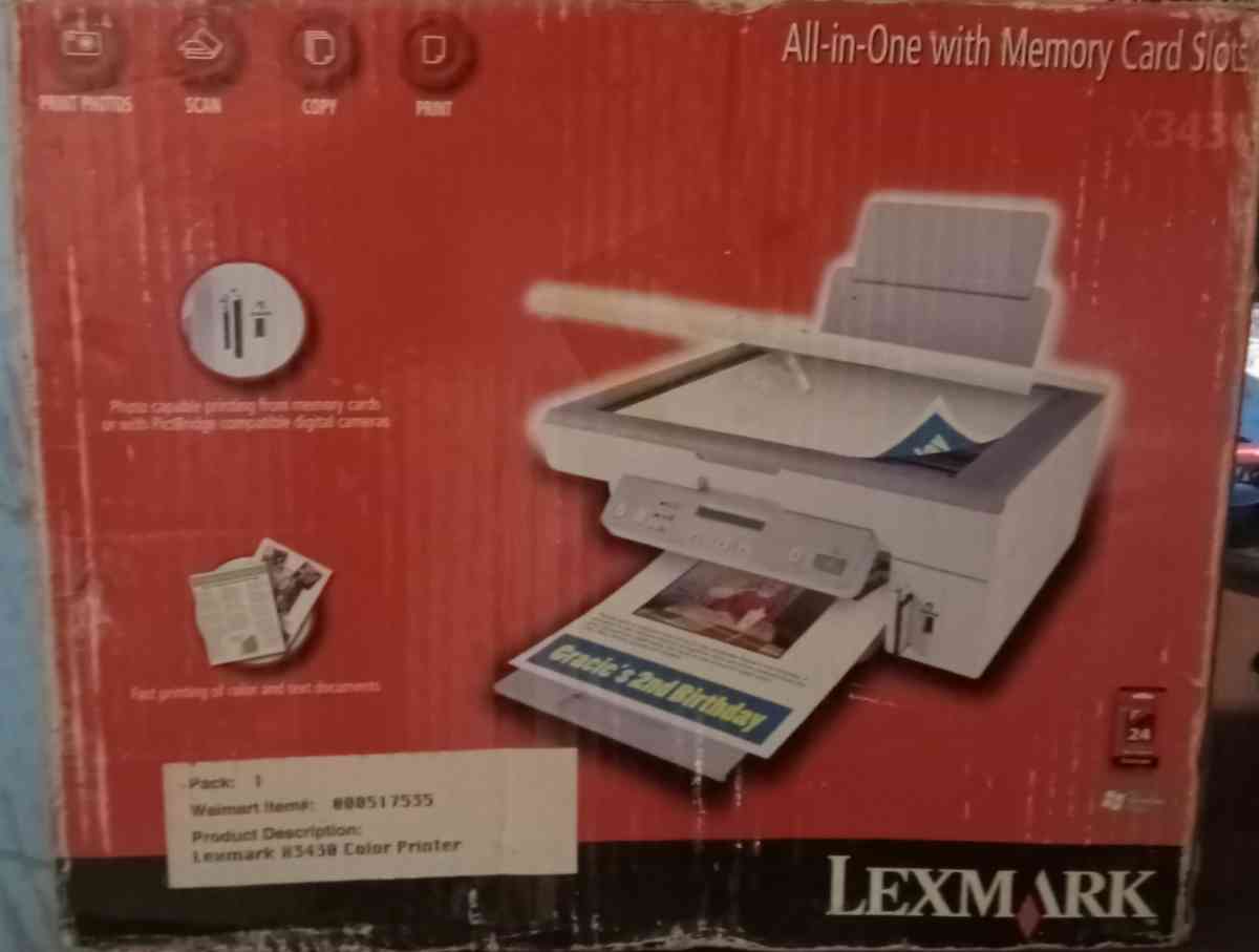 Lexmark 3430 color printer - Indianapolis, Indiana