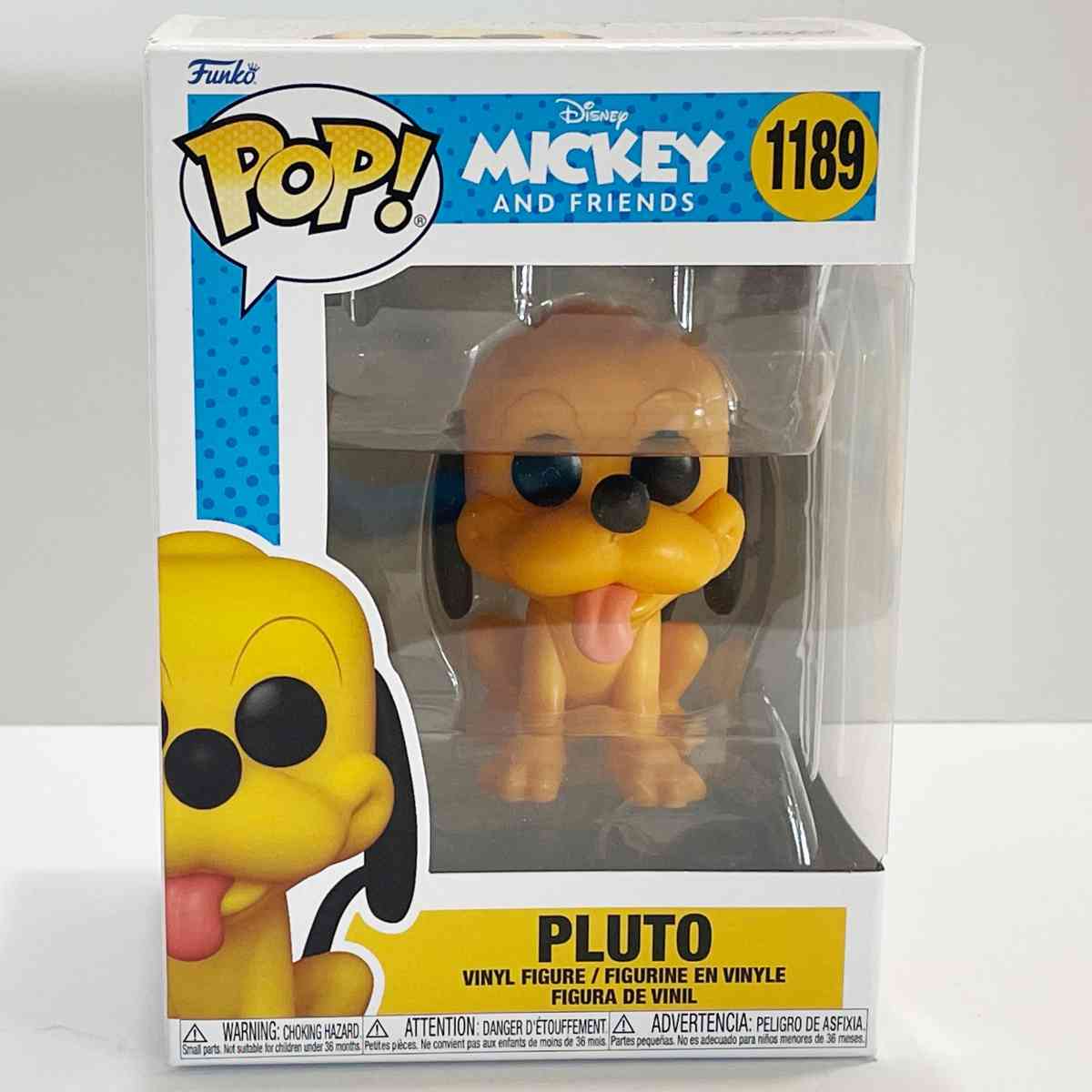 1189 Disney Pluto Funko Pop Mickey  Friends NIB - Fontana, California