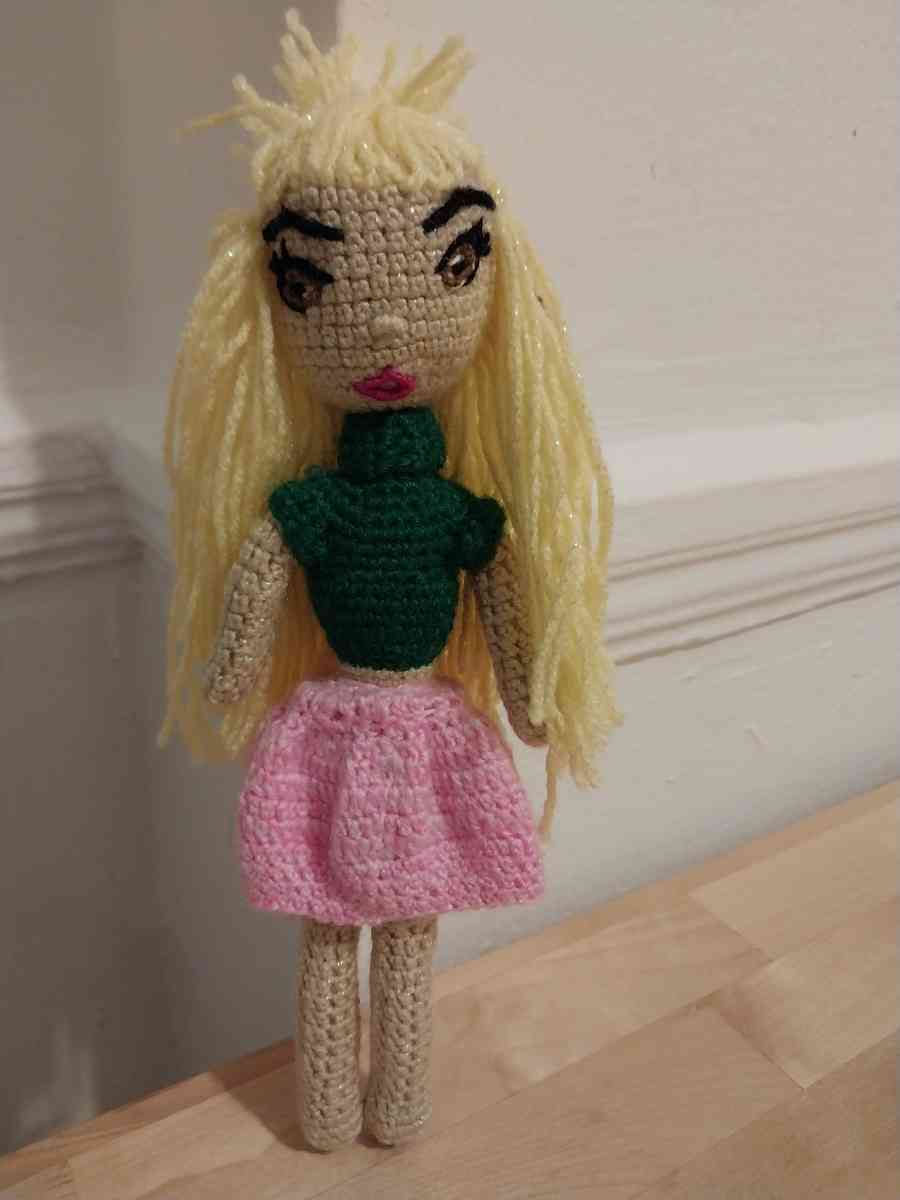 handmade knitted doll - Richmond, Virginia