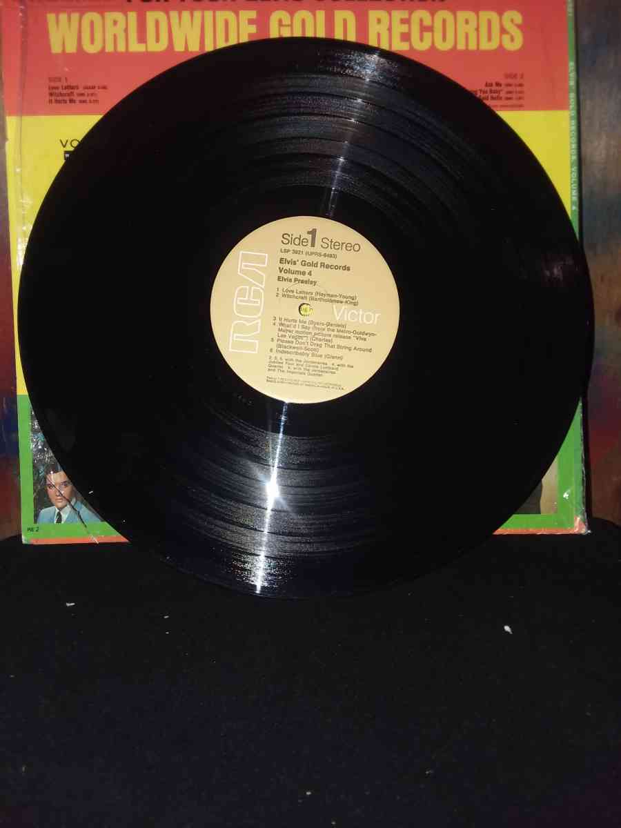 Elvis gold records Volume four vinyl record - Indianapolis, Indiana - FleaMarketBay