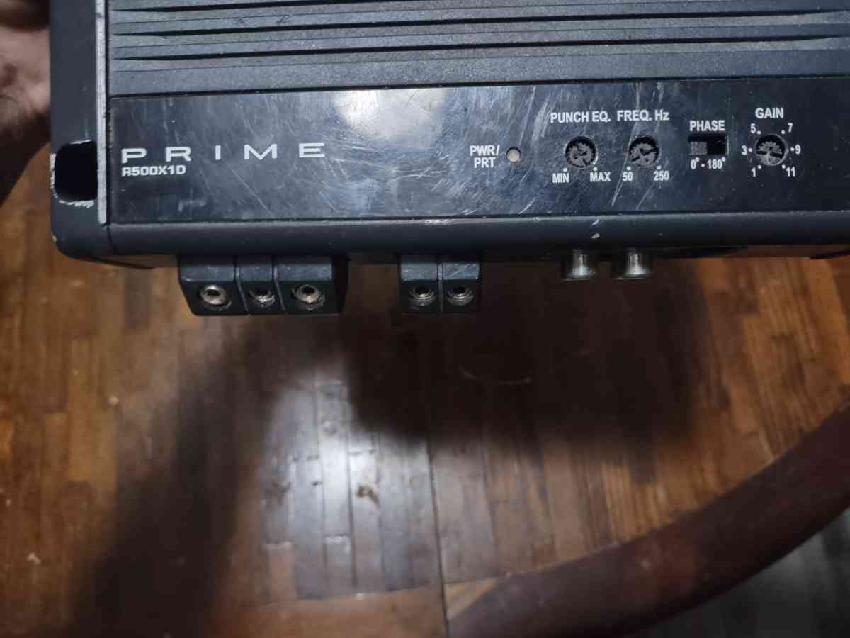 alpine competition sub in box fosgate amp - Fort Worth, Texas - FleaMarketBay