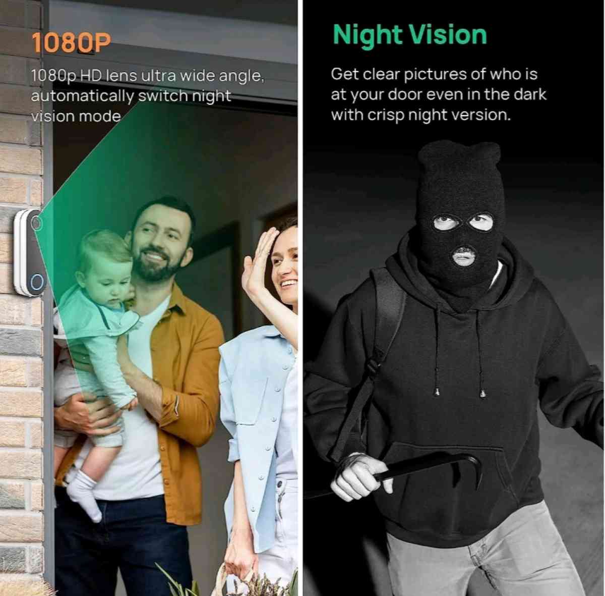 Winess smart wifi video doorbel - Corning, California - FleaMarketBay