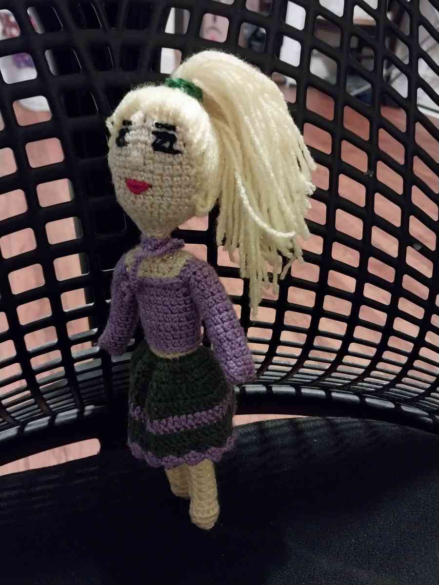 Handmade knitted doll - Richmond, Virginia