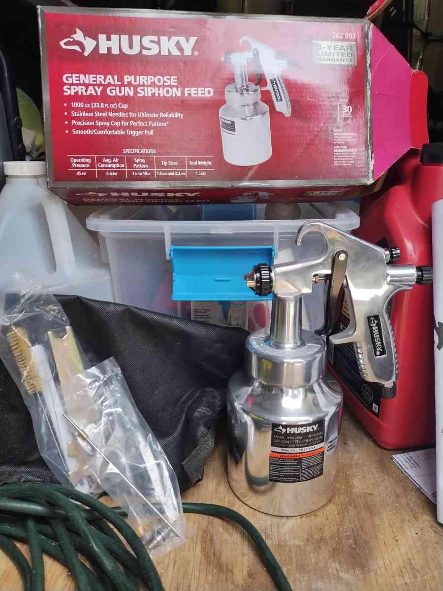 Husky Titanium Spray Gun - Bradenton, Florida - FleaMarketBay