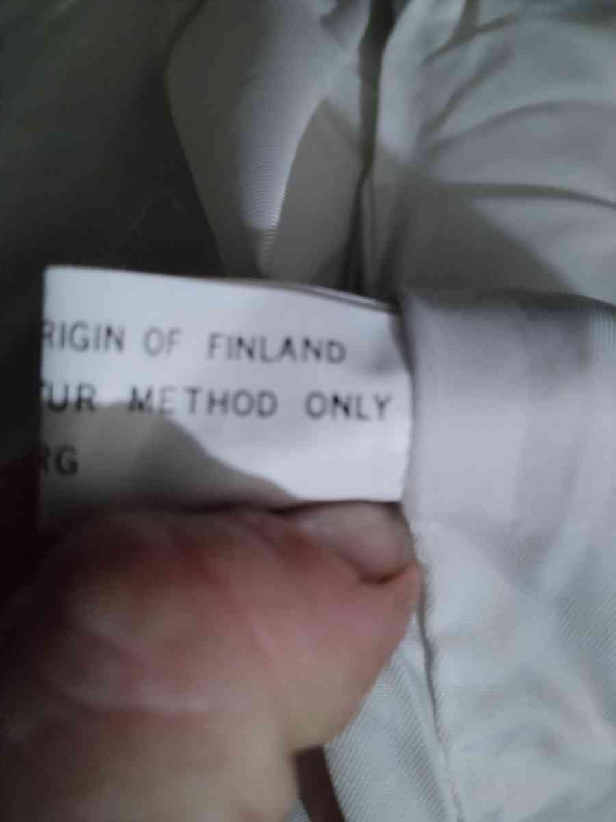 Blue fox fur coat - Yuba City, California - FleaMarketBay