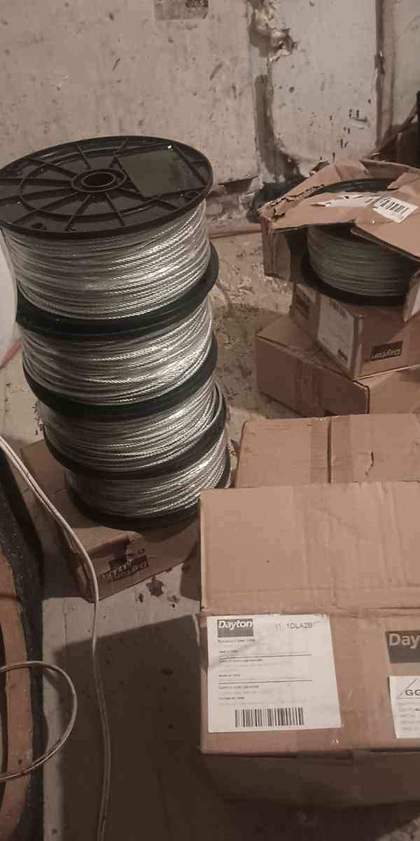 metal steel cable 500ft brand new - Tulsa, Oklahoma - FleaMarketBay