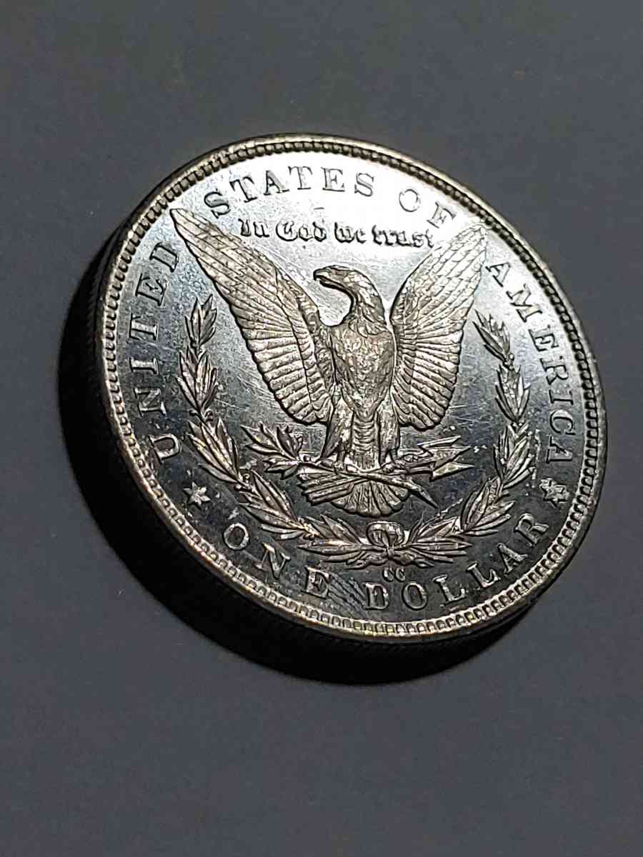 HIGH GRADE GEM DEEP MIRROR DMPL SILVER 1883 cc - Brooklyn, New York - FleaMarketBay