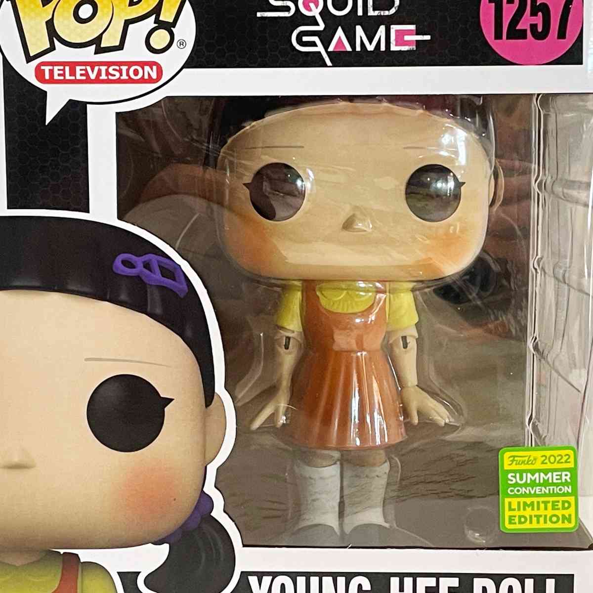 1257 Young Hee Doll Funko Pop Deluxe Squid Game MIB - Fontana, California - FleaMarketBay