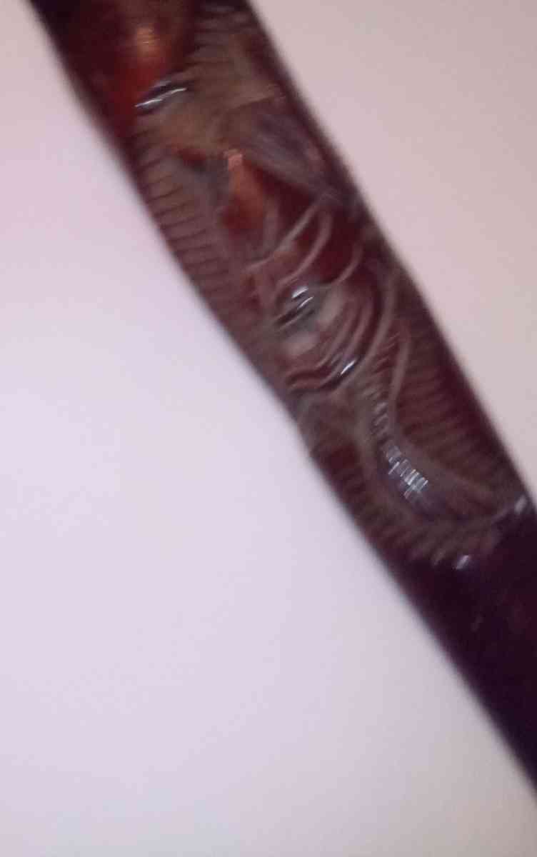 Japanese carved witch cigarette holder - Ames, Iowa