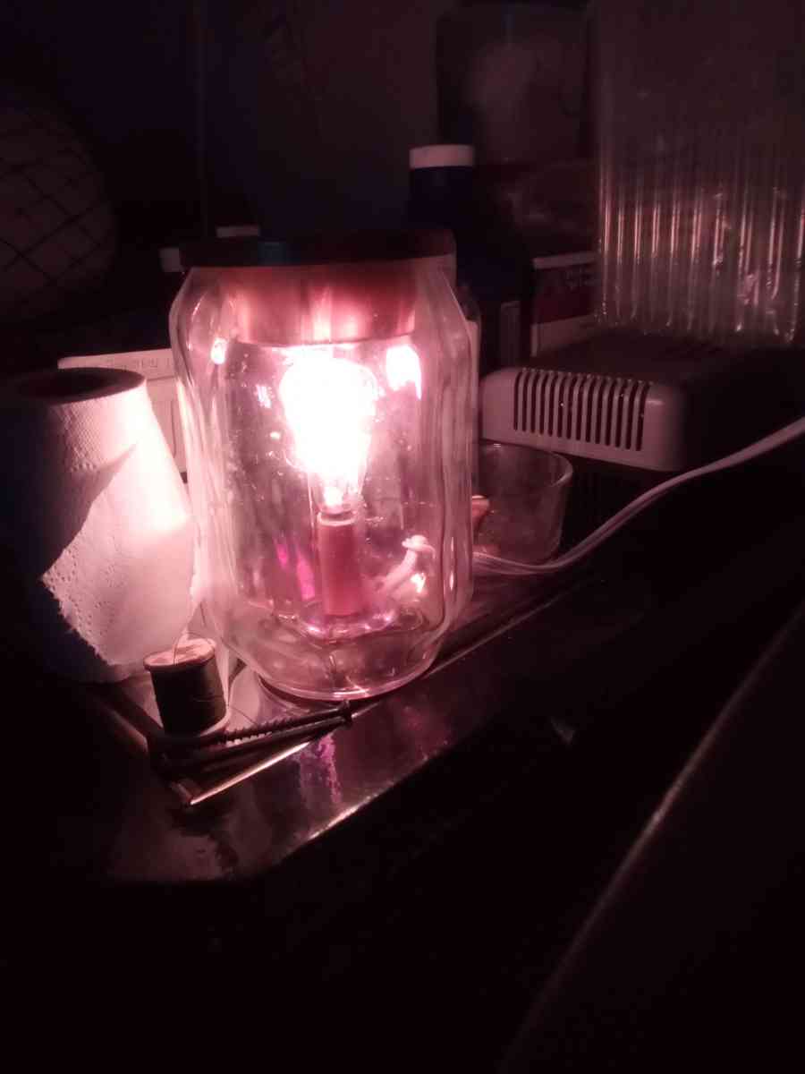 Clear light up candle burned - Corpus Christi, Texas - FleaMarketBay