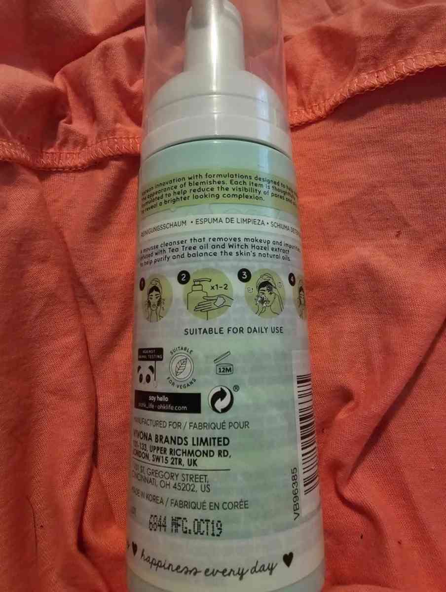 Oh K Sos Oil Balancing Mousse Cleanser - Chattanooga, Tennessee - FleaMarketBay