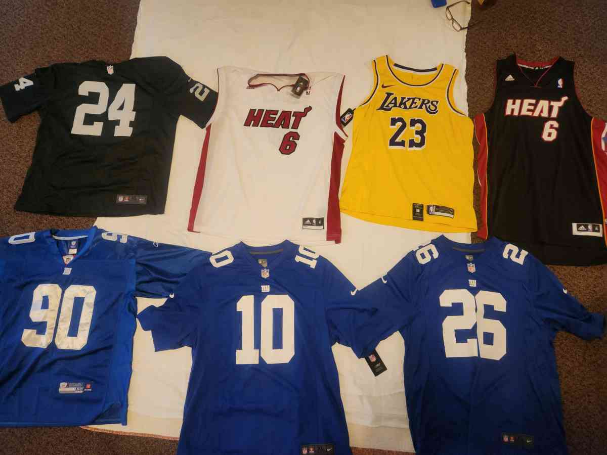 NBA NFL Jerseys - Indianapolis, Indiana - FleaMarketBay