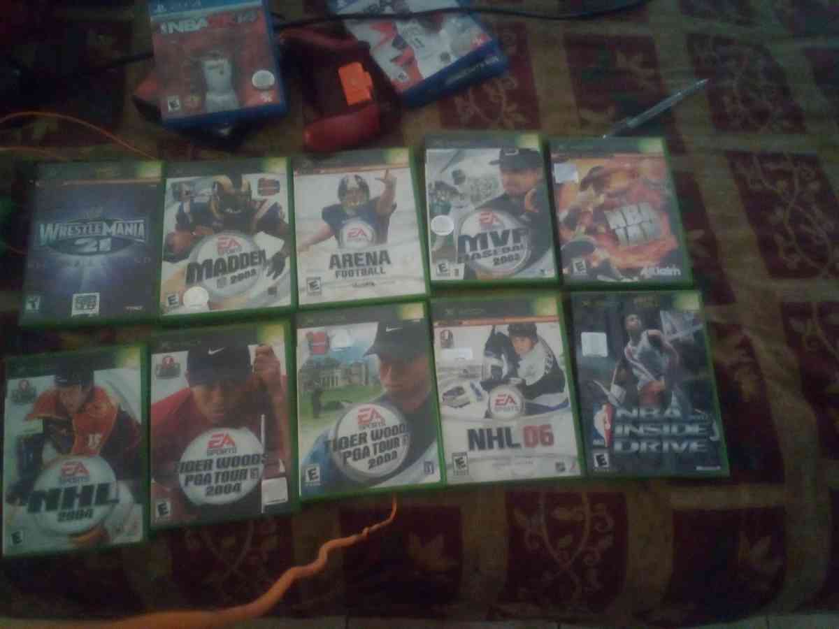 10 original Xbox games - Yolo, California