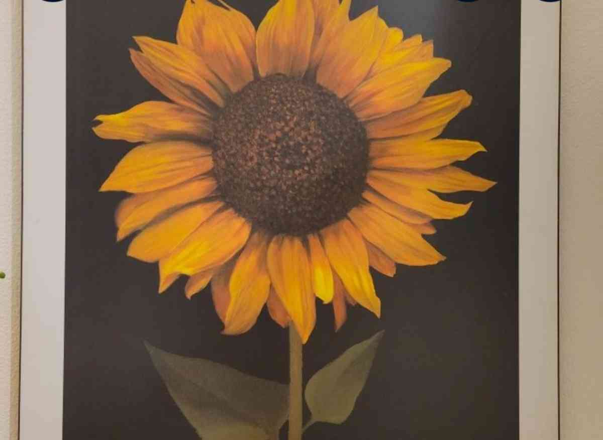 Sunflower painting