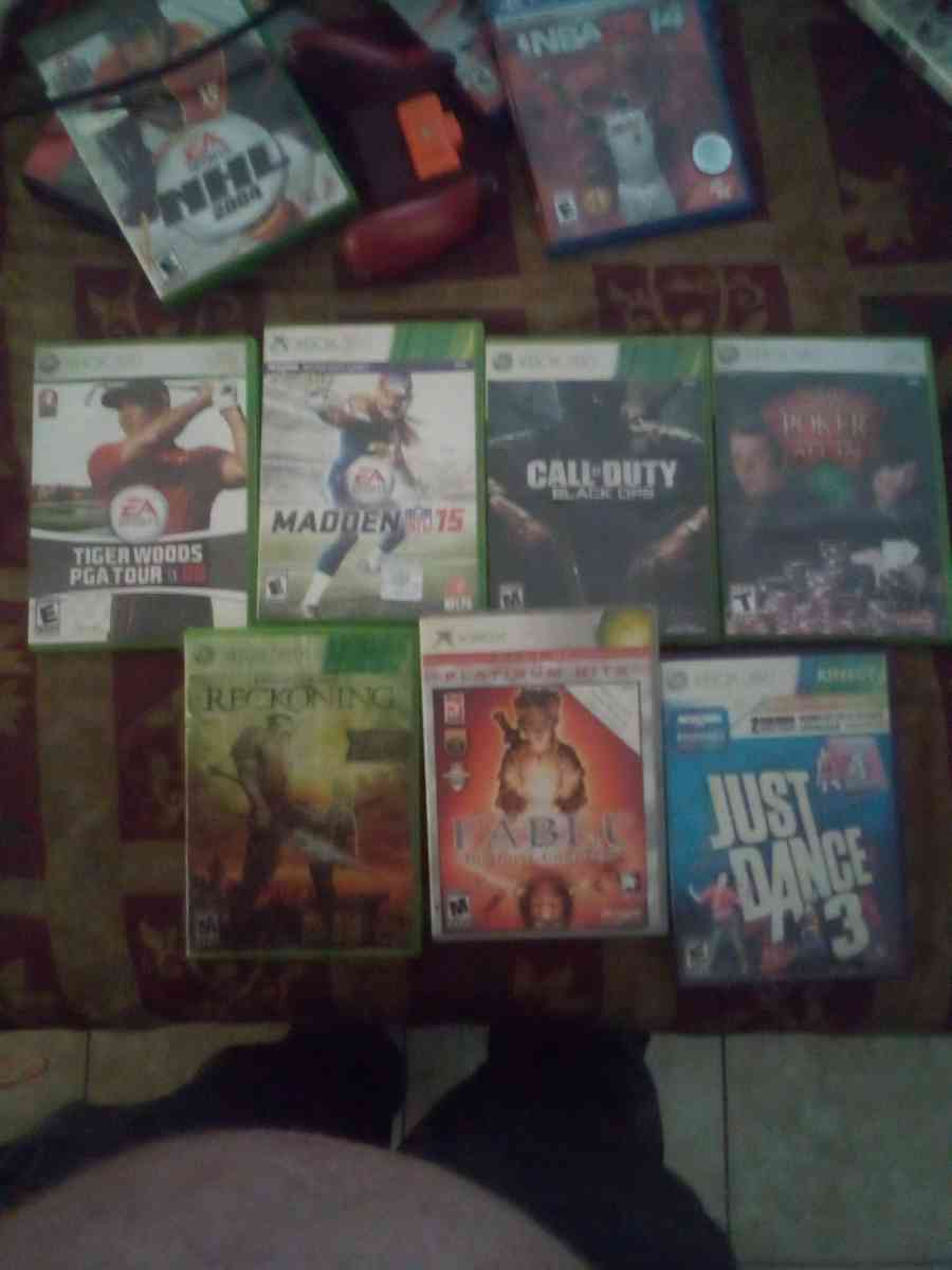 7 Xbox 360 games - Yolo, California