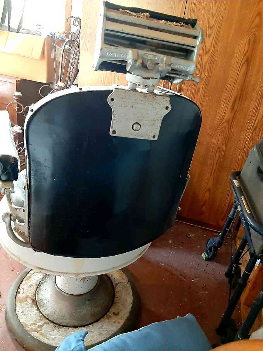 Very Rare 1920s Koken barbers chair - Trenton, Florida - FleaMarketBay