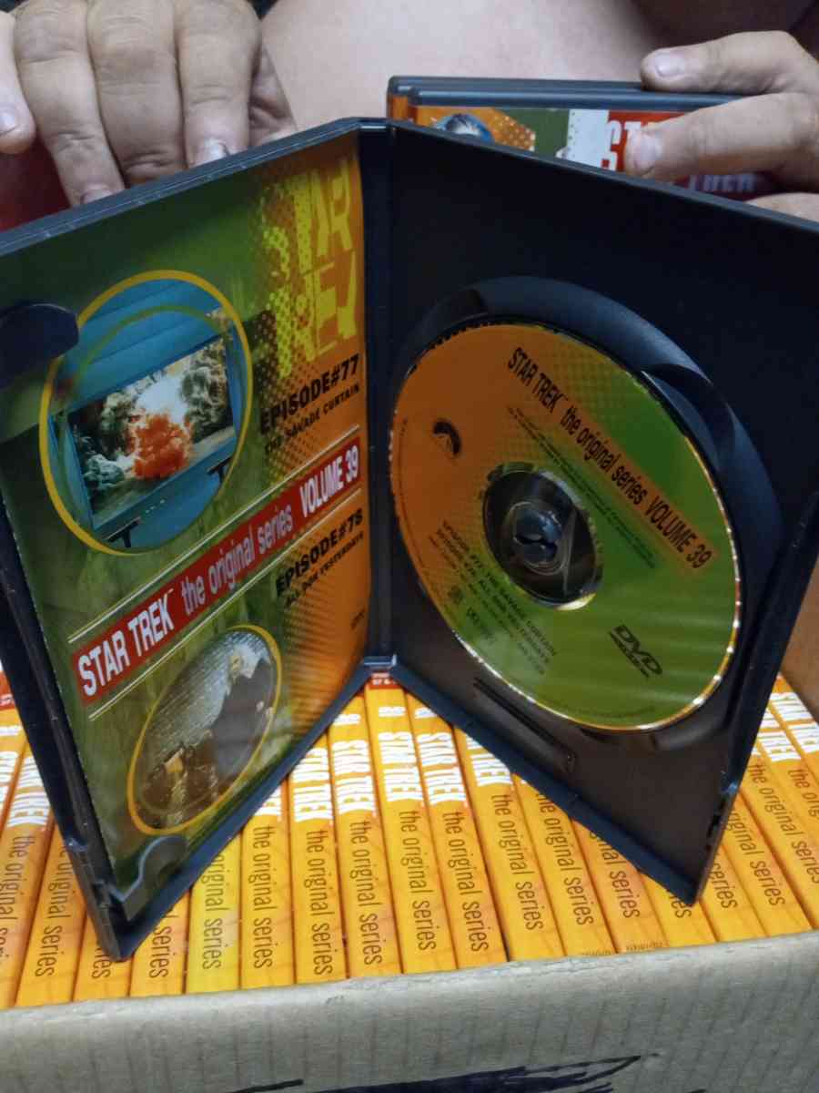 Star Trek 40 volume set DVDS - Rockingham, North Carolina - FleaMarketBay