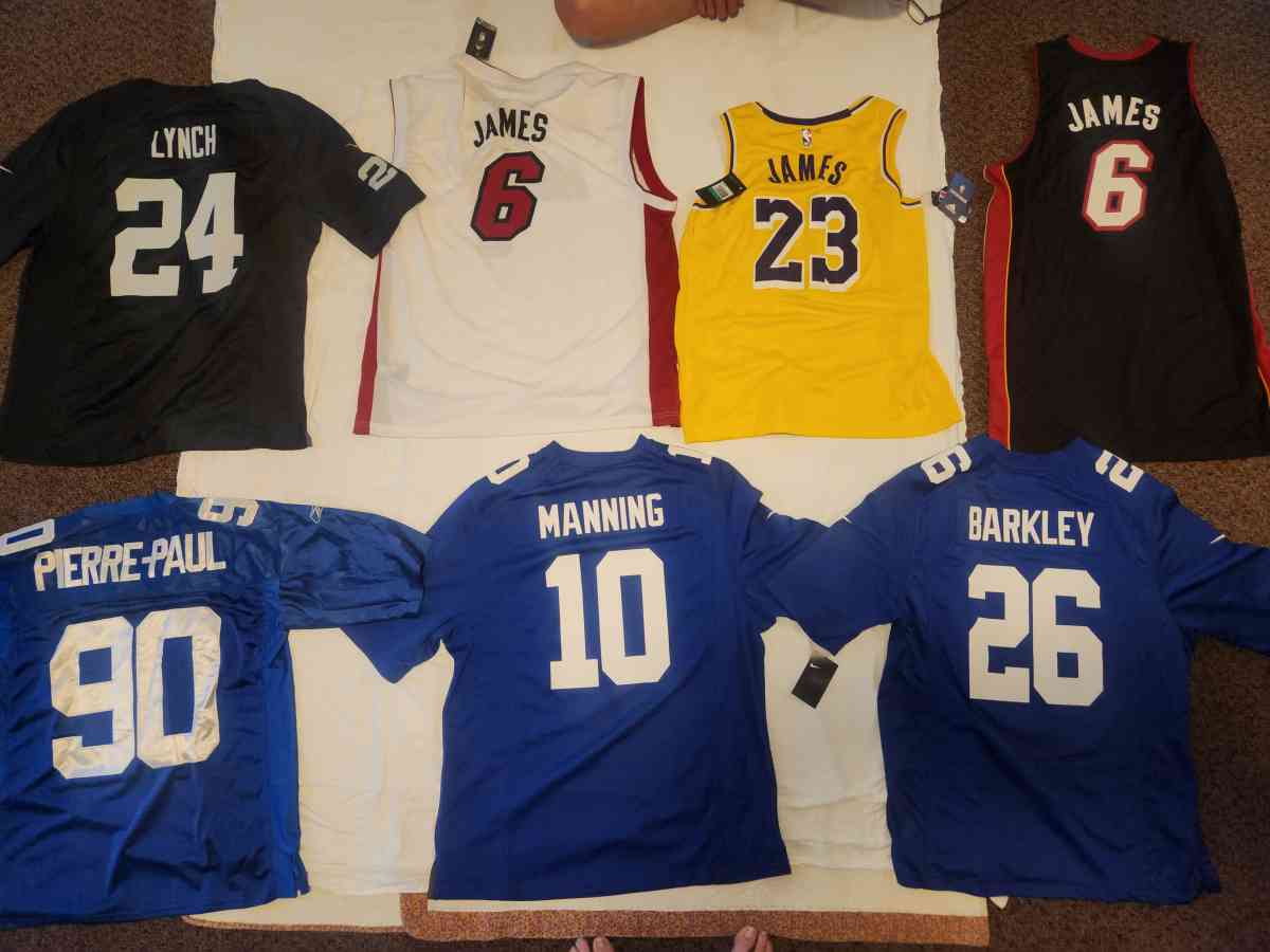NBA NFL Jerseys - Indianapolis, Indiana - FleaMarketBay