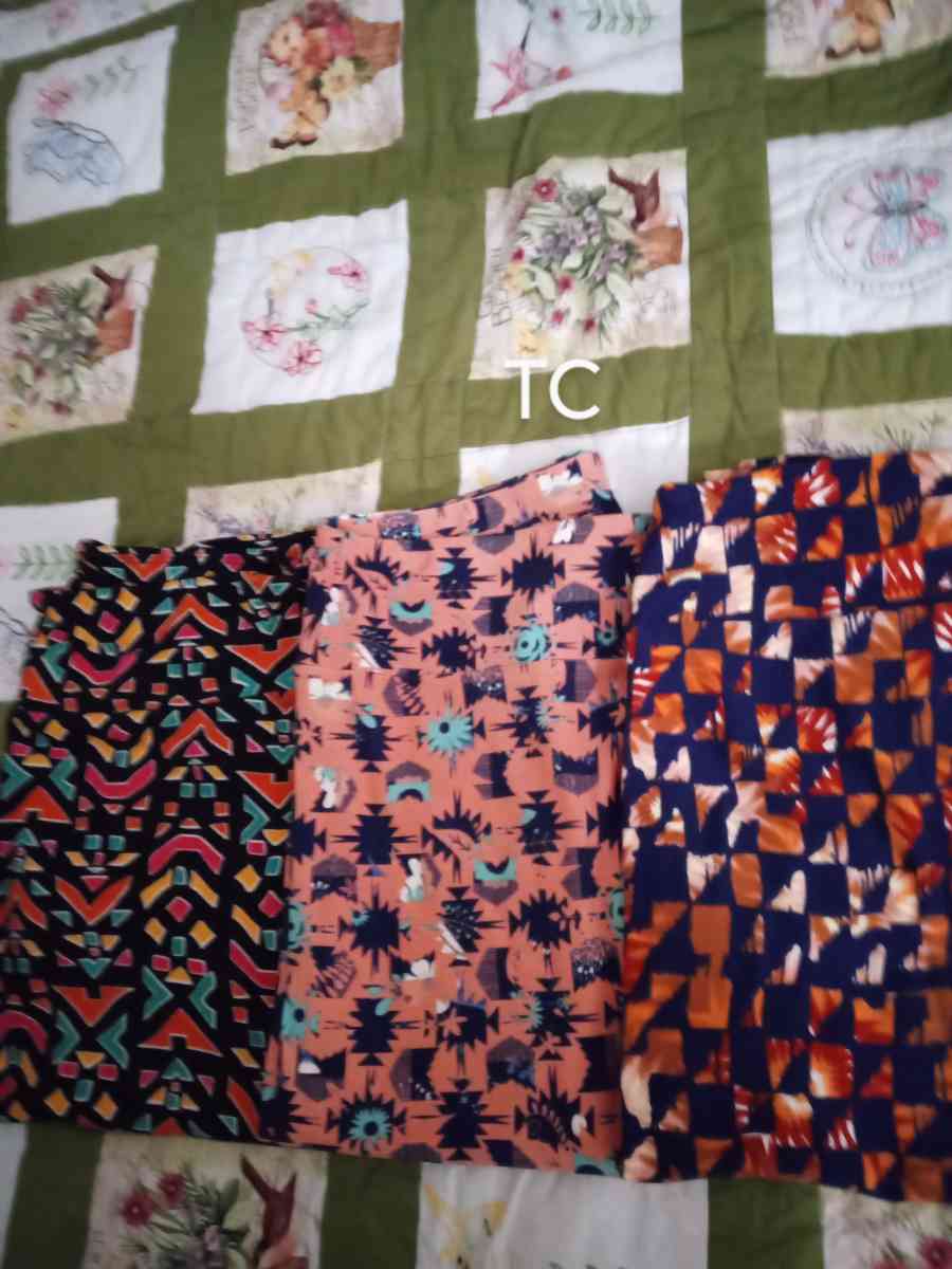 Brand New LuLaRoe TC Leggings 10 each fit size 12 to 18 - Hemet, California - FleaMarketBay