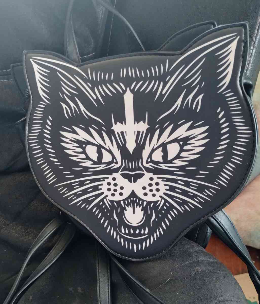 BlackCraft Cult Hissing Lucipurr Mini Backpack