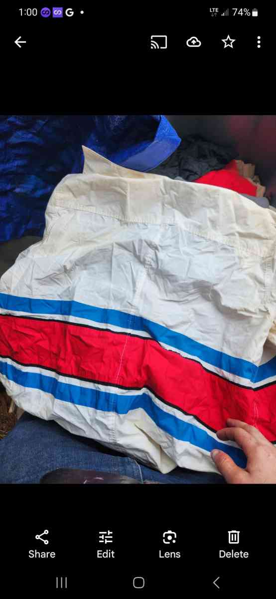 8 ball leather jacket n 8 ball shirt n pants - Honea Path, South Carolina - FleaMarketBay