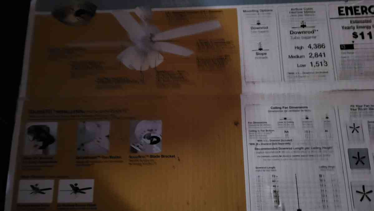 Ceiling Fan Large - Chicago, Illinois - FleaMarketBay