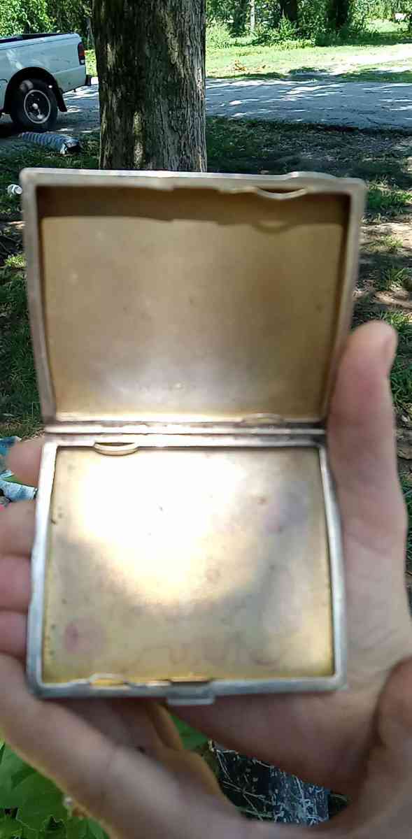 antique ciggerett case from Birmingham - Green Forest, Arkansas - FleaMarketBay