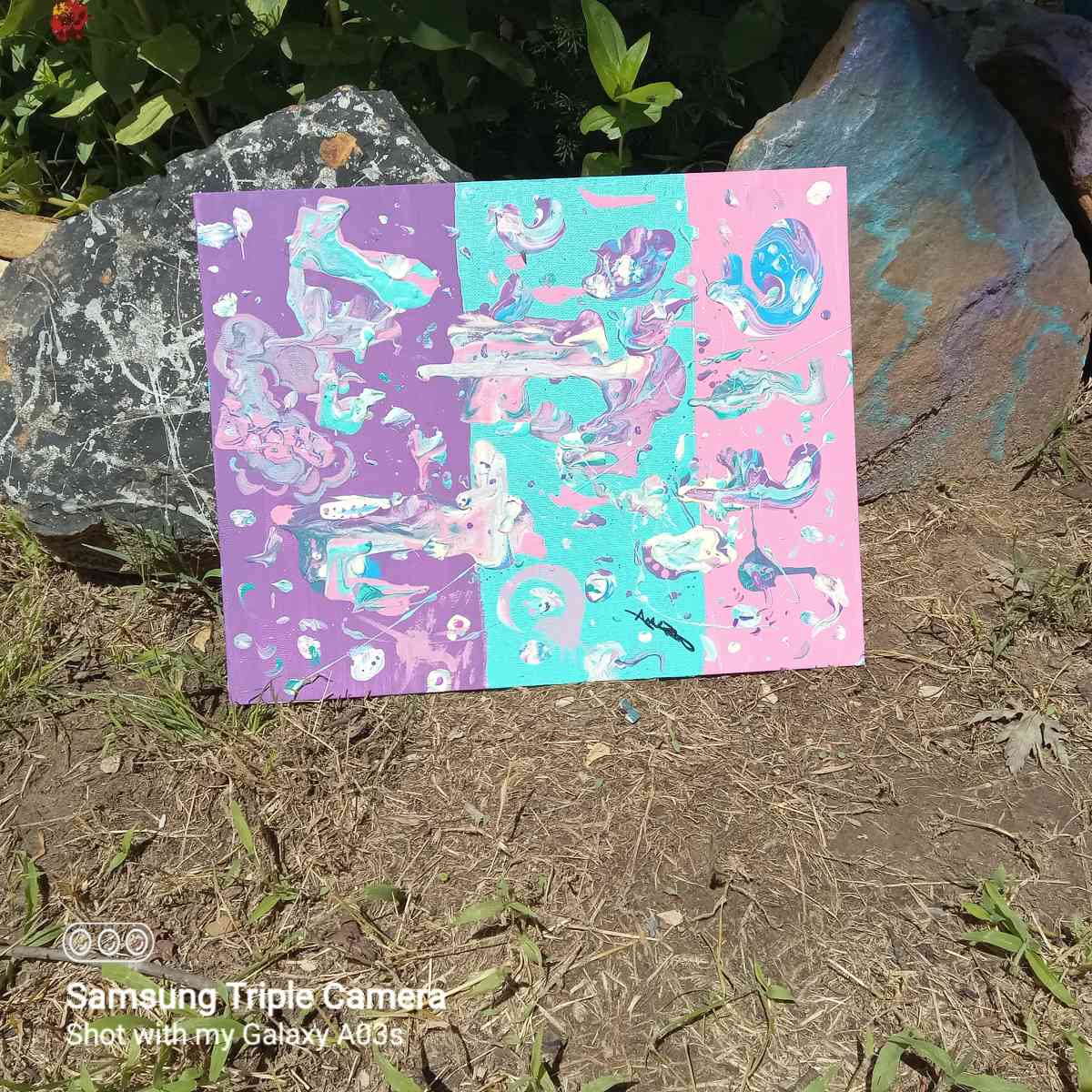 homemade painting by local artist Ashely Pearson - Green Forest, Arkansas - FleaMarketBay