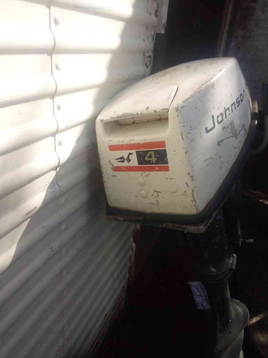 Johnson 4 hp - Vernon, Arizona - FleaMarketBay