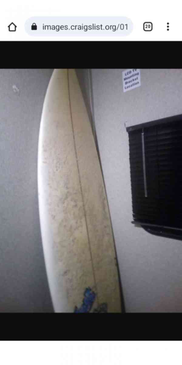 lost surfboard - Santa Rosa, California
