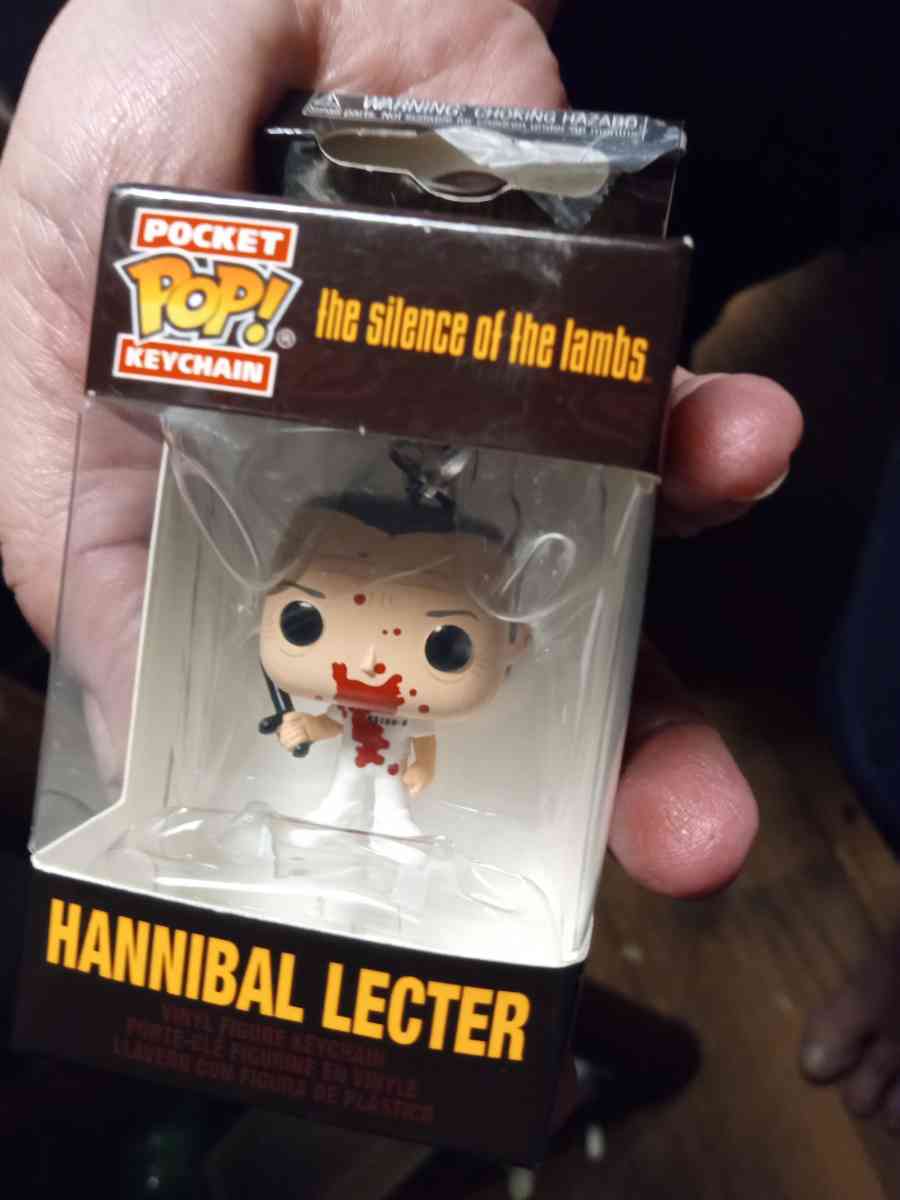 Silence of the Lambs Hannibal Lector collectible keychain