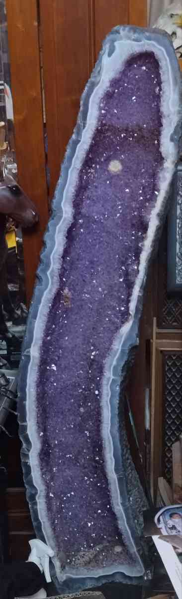 purple amethyst geode - Hemet, California - FleaMarketBay