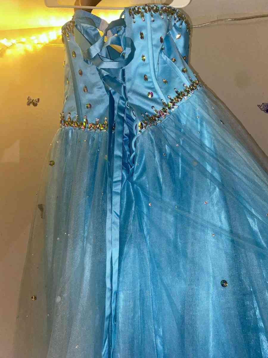 Icy Blue Quince Dress - Paradise Valley, Arizona - FleaMarketBay